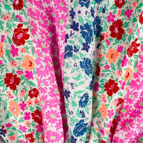 CrewCuts J. Crew Girls Floral Puff Sleeve Dress Size 6 - Picture 8 of 11